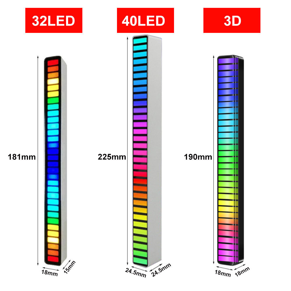 Smart RGB Symphony Sound Control LED Light Music Ambient