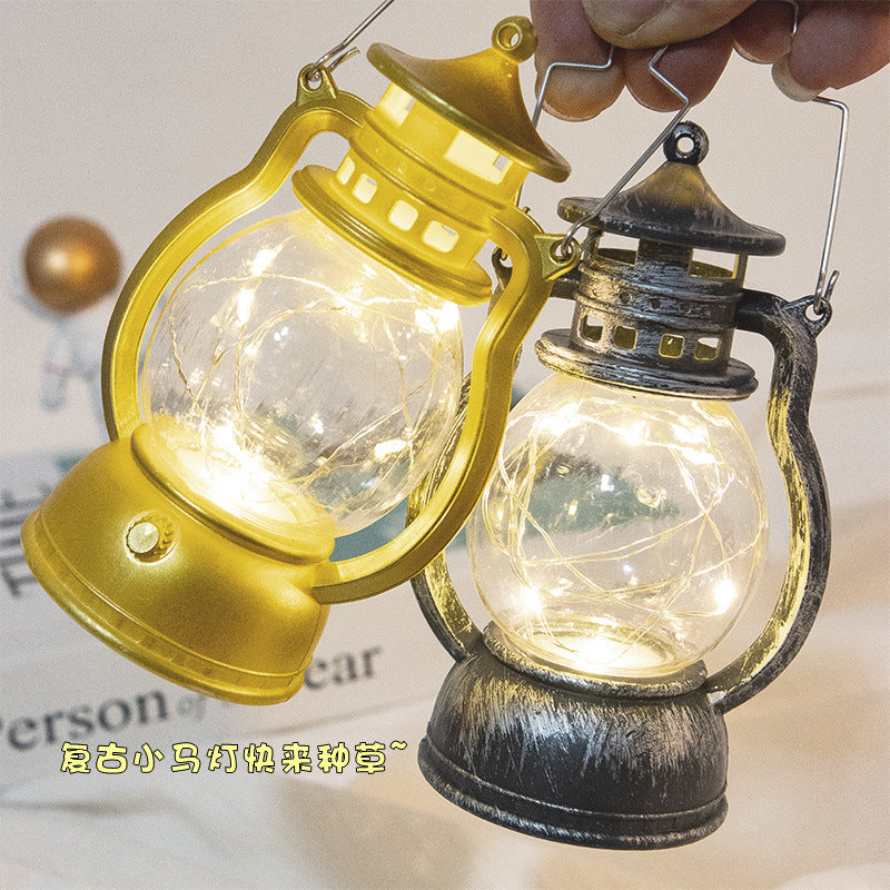 Candle Holders lantern for Table Retro Flameless
