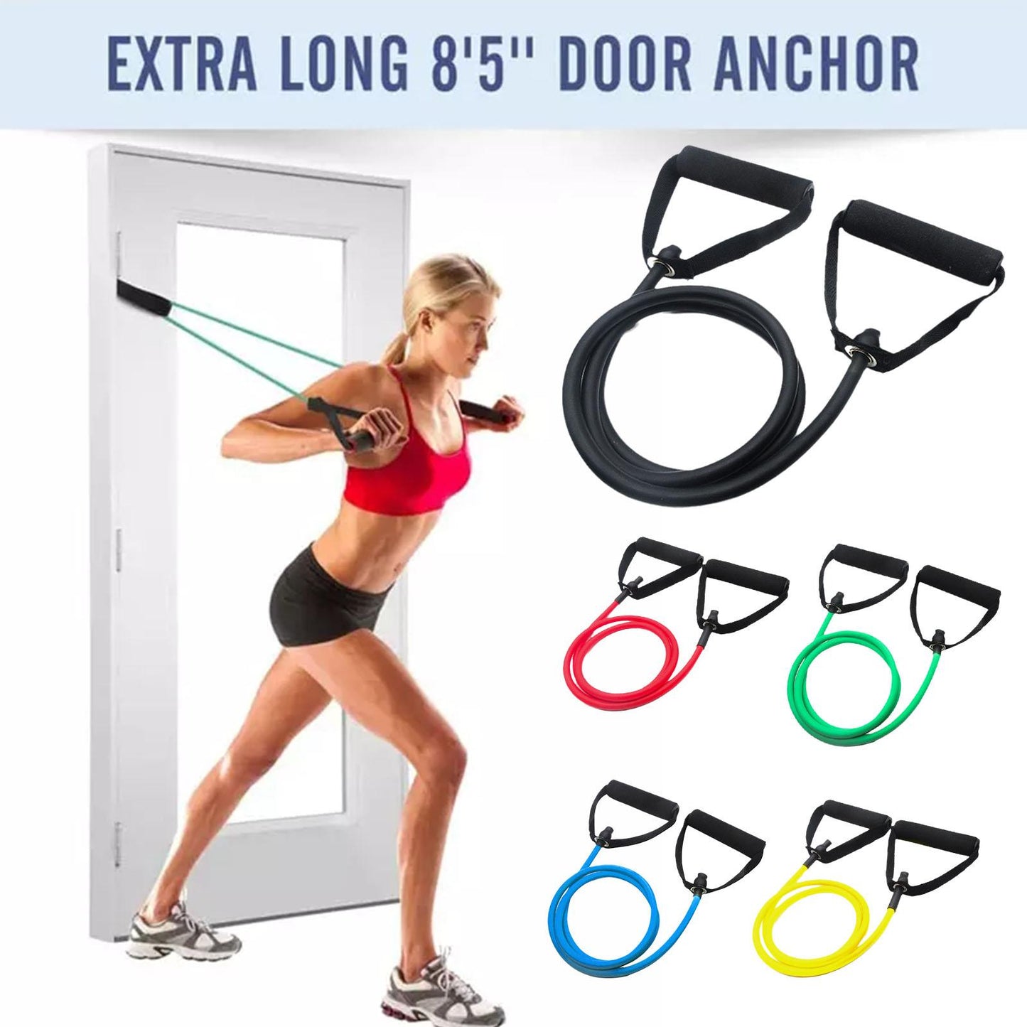 Levels Resistance Bands With Handles Yoga