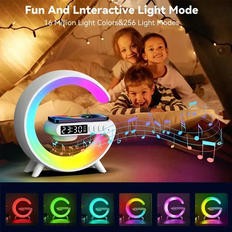 Wireless Charger Pad Stand Speaker RGB
