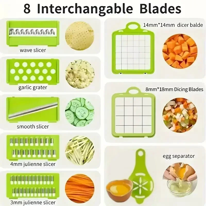 14/16 In 1 Multifunctional Vegetable Chopper