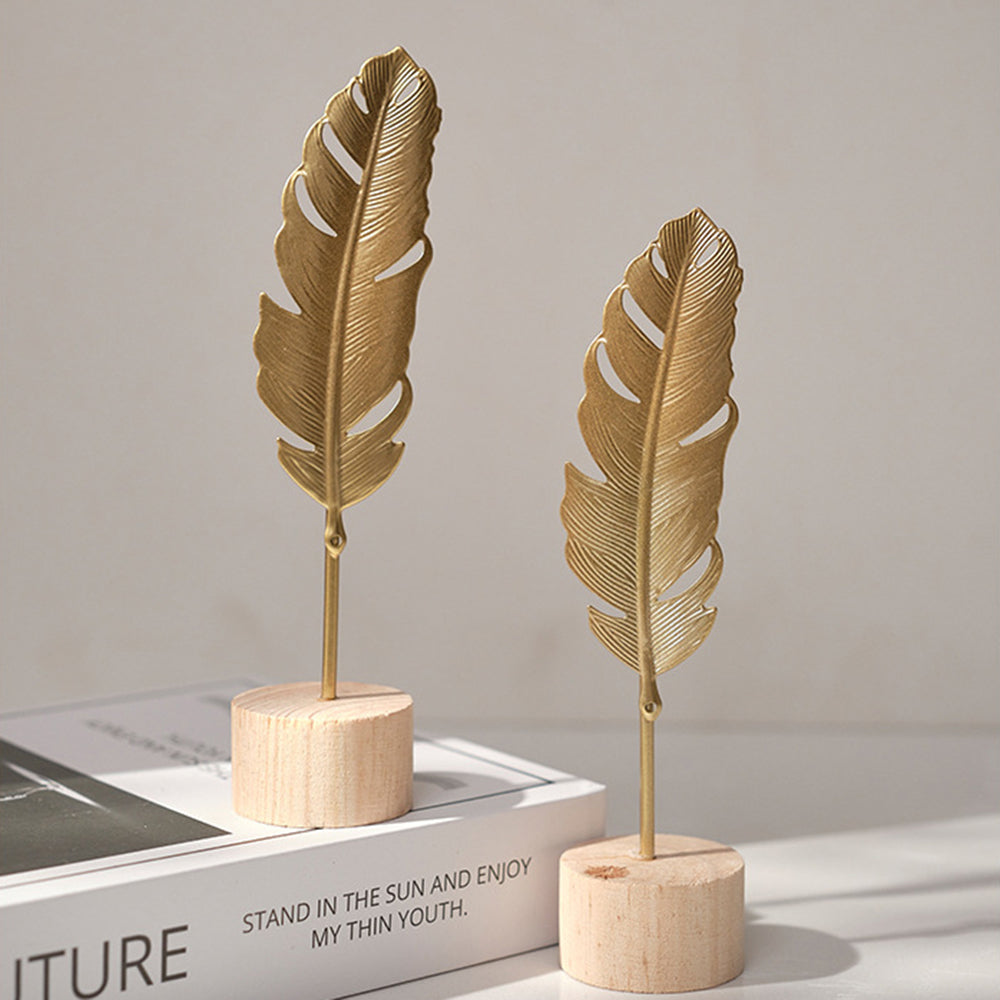 Nordic Gold Ginkgo Leaf Crafts Leaves