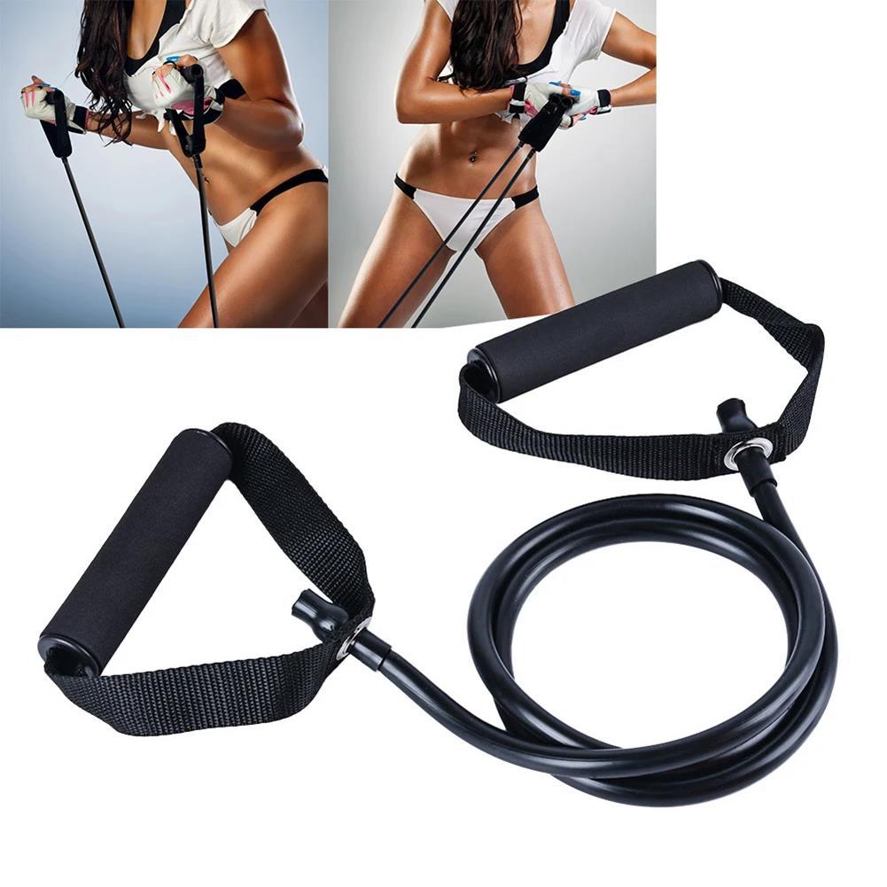 5 Levels Yoga Pull Rope TPE Resistance Bands with Handles