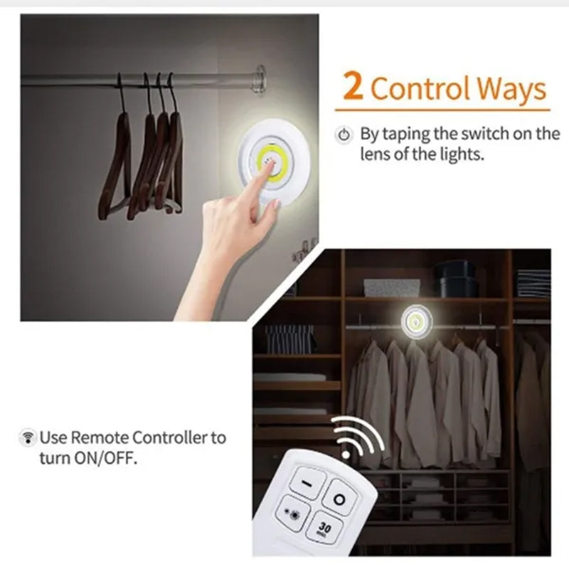 Dimmable LED Under Cabinet Light with Remote Control