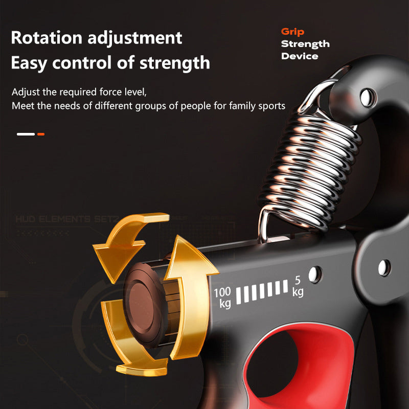 5-100 KG Grip Strength Trainer Wrist Expander Adjustable