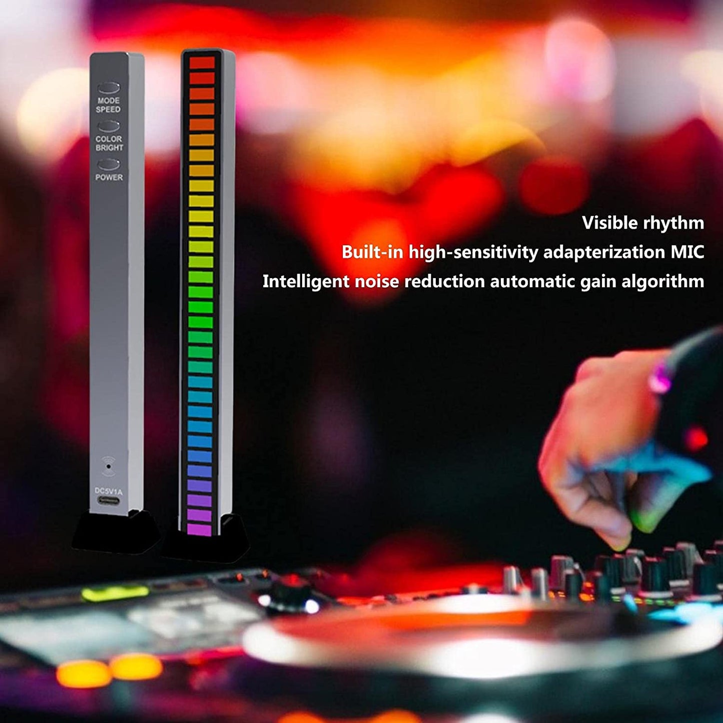 Smart RGB Symphony Sound Control LED Light Music Ambient