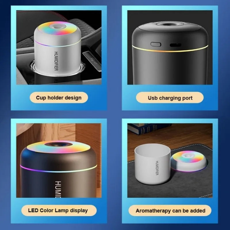 180ML USB Mini Air Humidifier Aroma Essential