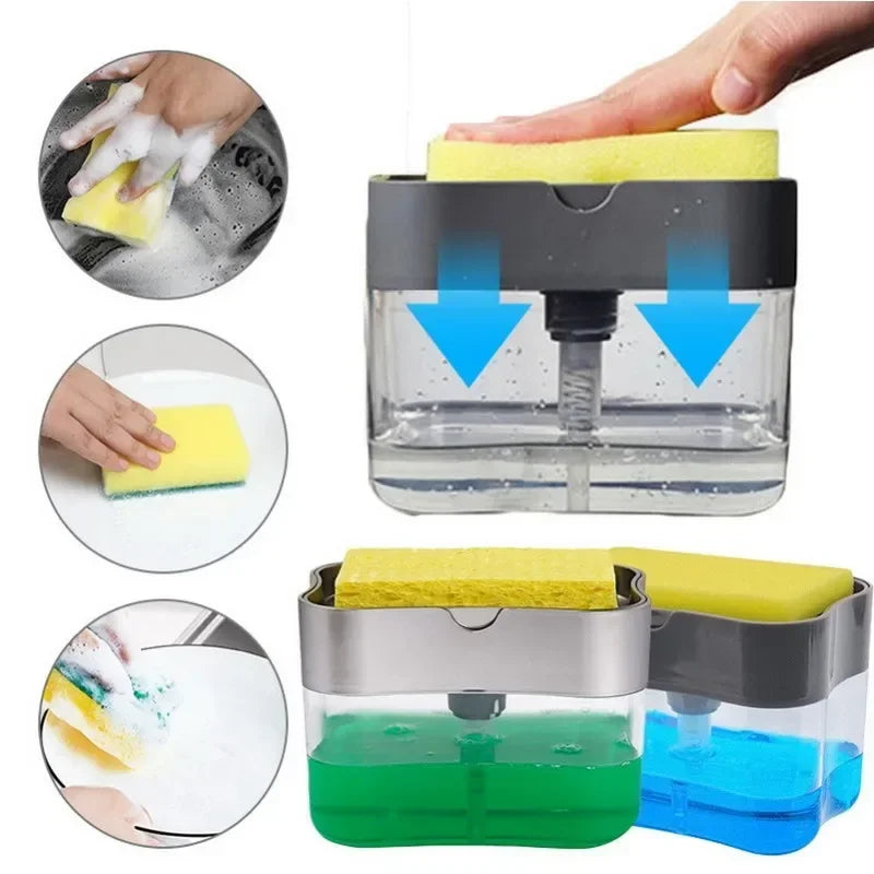 Automatic Soap Dispenser Bottle for Detergent Liquid Kitchen