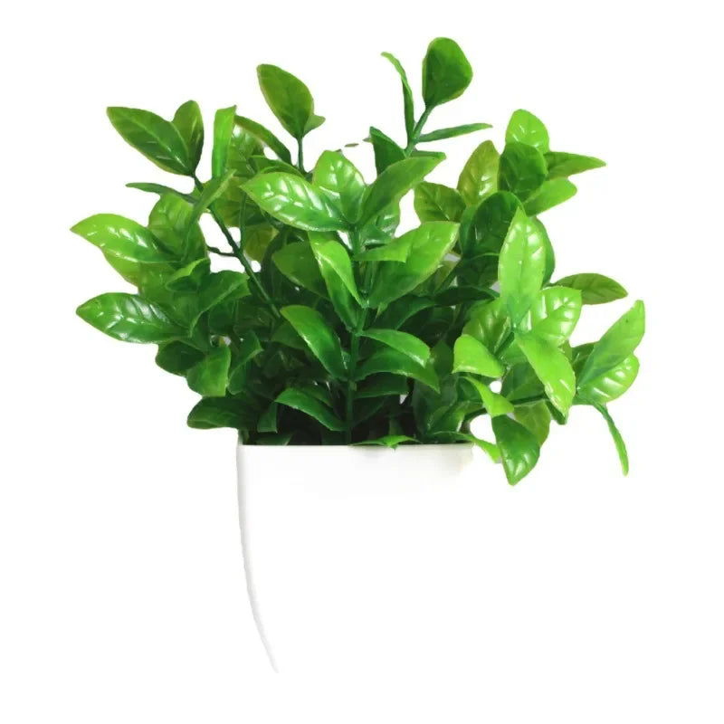 Artificial Bonsai Green Fake Plant Eucalyptus