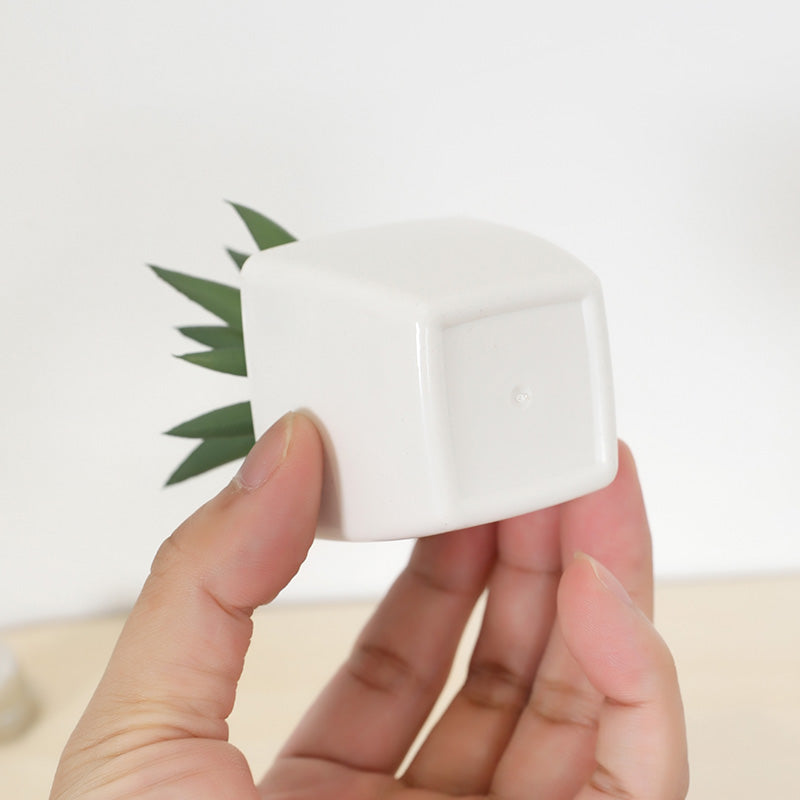 Mini Artificial Succulent Fairy Cup Small Potted Plant