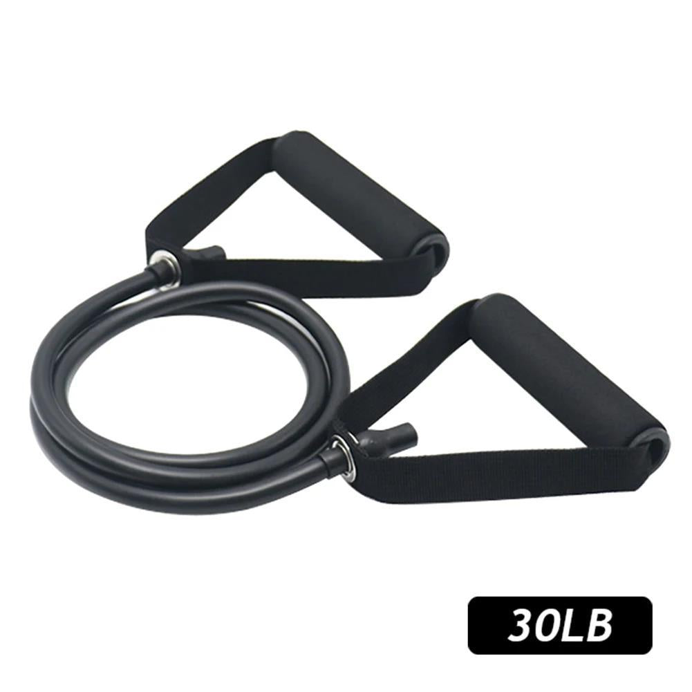 5 Levels Yoga Pull Rope TPE Resistance Bands with Handles