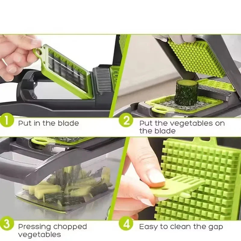 14/16 In 1 Multifunctional Vegetable Chopper