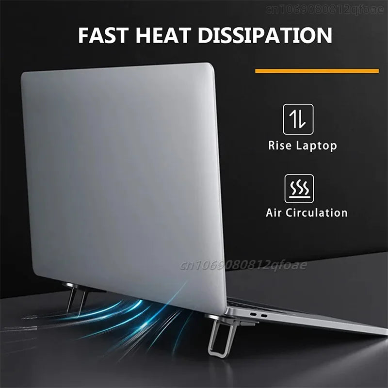Adjustable Folding Laptop Stand Mini Legs Ultra-thin