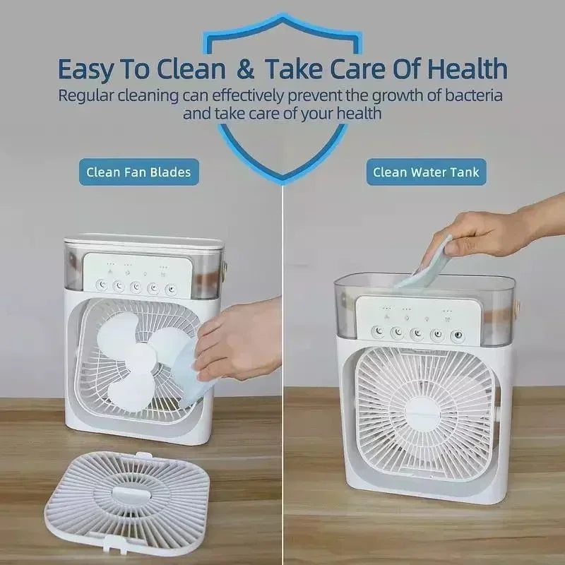 3 In 1 Fan AIr Conditioner Household Mini Air Cooler