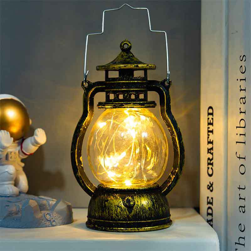 Candle Holders lantern for Table Retro Flameless