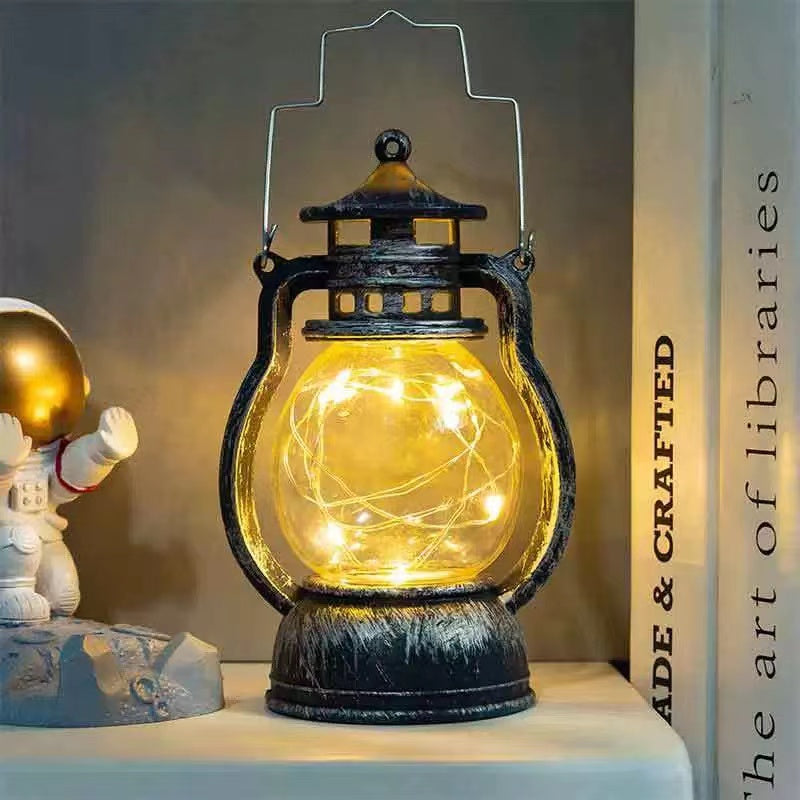 Candle Holders lantern for Table Retro Flameless