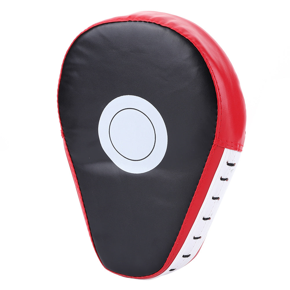 Kick Boxing Gloves Pad PU Leather Curved Punch