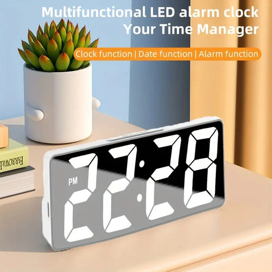 Latest Digital Clock LED Alarm Clock Bedroom Electronic