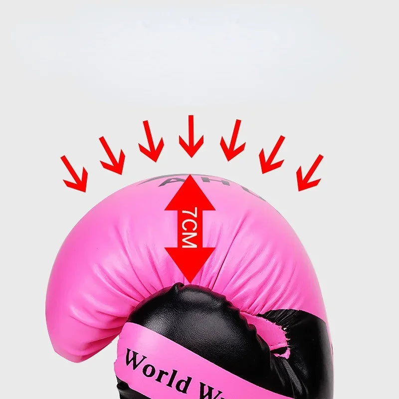 Kick Boxing Gloves for Men and Women - Home Fitness