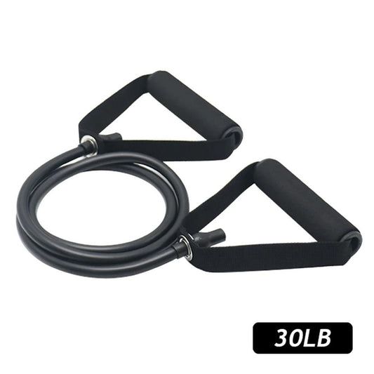 5 Levels Yoga Pull Rope TPE Resistance Bands with Handles
